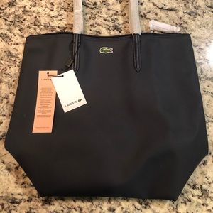 Lacoste tote- navy